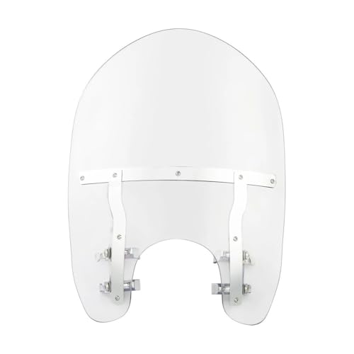 Pare-brise moto 19" pour Softail et Street Bob avec fixation 49 mm
