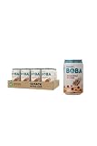 DaoHer Oat BOBA Milk Tea – Brown Sugar Flavor – Vegan Bubble Tea Drink with Konjac Pearls – Ready-to-Drink, Shelf-Stable – 10.5 Fl Oz Cans, Pack of 12 – No.1 Canned BOBA Brand