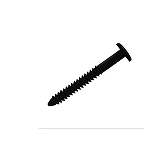 Window Pro Shutters Panel Peg Lok Pin Pegs Screws Spikes 3 inch 48 Pack Fasteners (Black) Exterior Vinyl Shutter Hardware Strongest Made in USA