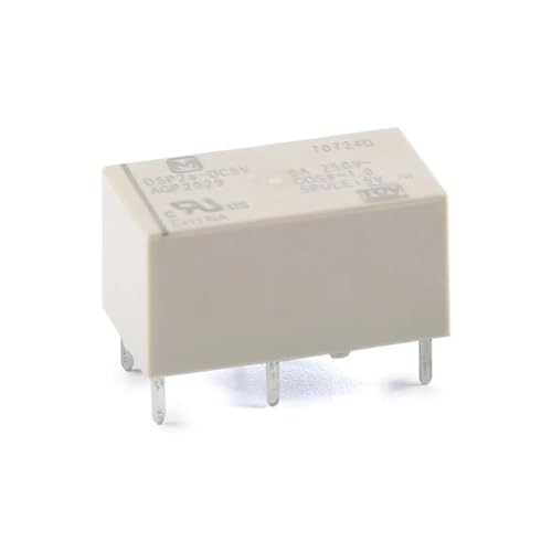 Relais DSP2a 5A miniatures pour circuits imprimés 5V 12V 24V