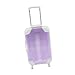 Doll Accessories Suitcase Doll Travel Luggage Doll Accessories for 18inch Fashion Doll Life Scene Layout, Light Purple