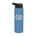 Big Fan of Voting Rights End Voter Suppression Stainless Steel Insulated Water Bottle