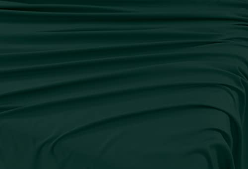 Funda de edredón king de microfibra suave verde, juego de cama 3 piezas transpirable 6