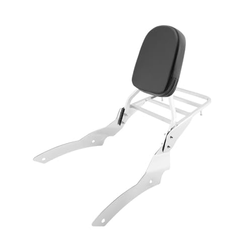 Coussin dossier passager amovible moto V Star XVS650 Custom 1996-2017 sissy bar arrière