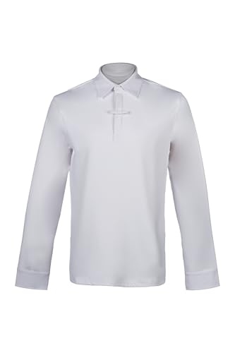 HKM Herren Davie Turniershirt, Weiß, M
