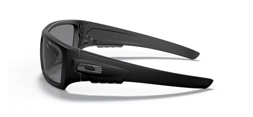 Oakley Standard Issue Det Cord Sunglasses Matte Black Tonal Flag with Grey Lens 61mm3