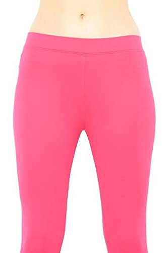 Image of Frenchtrendz Women's Modal Poly Spandex Slim Fit Ankle Length Flat Elasticated Waistband Legging