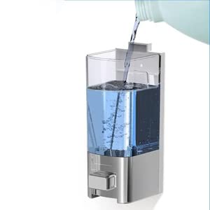 BATH-GURU-ABS-Heavy-Duty-Wall-Mounted-Soap-Shampoo-Conditioner-Handwash-Gel-Liquid-Soap-Sanitizer-Dispenser-for-Bathroom-Basin-Kitchen-Sinks-and-Industrial-Use-500-Ml-Chrome-Plated-Plastic BATH GURU ABS Heavy Duty Wall Mounted Soap Shampoo Conditioner Handwash Gel Liquid Soap Sanitizer Dispenser for Bathroom Basin Kitchen Sinks and Industrial Use (500 Ml, Chrome Plated), Plastic