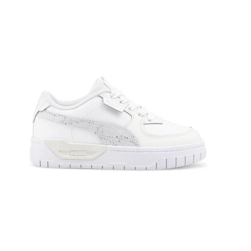 PUMA Kids Girls Cali Dream Print Lace Up Sneakers Shoes Casual - White