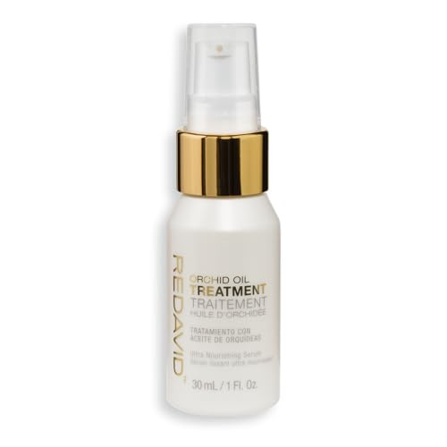 REDAVID Orchid Oil Ultra Nourishing Treatment - Luxury Hair Oil made from Cymbidium Orchids for Damaged Curly Hair - Clinically Strengthens Adds Protein & Hydrates Hair (1 Fl Oz Travel Size)