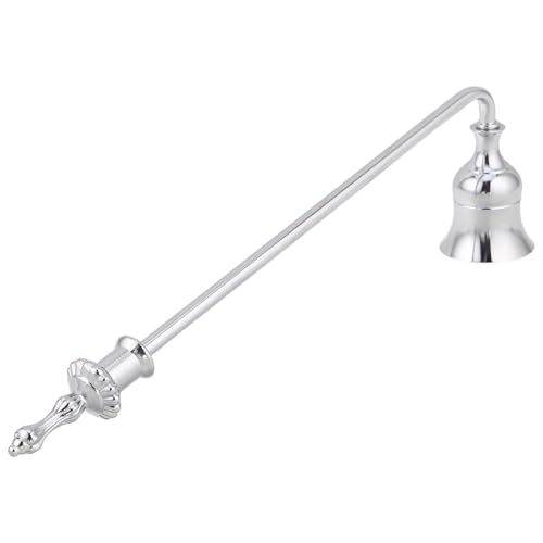 ARTSEWPLY Vintage Ljussläckare i Metall med Långt Handtag och Rökfri Släckare för Hem Restaurang och Fest Dekorativ Lantlig Design för Säkra Ljusceremonier