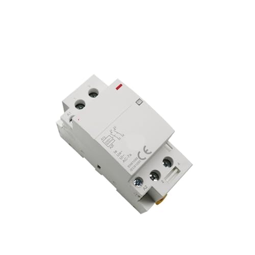 Contacteur modulaire 60A DC 12V rail DIN pour contrôle électrique de maison