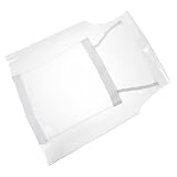 ARTIBETTER Zahnarztstuhl Fußmatte Transparente Pvc Schutzabdeckung 0,5mm Doppelt Vernäht für Fußpedalbereich und Umliegenden Boden in Zahnbehandlungsraum und Krankenhaus