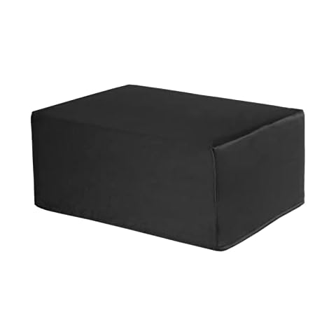 DONTZ Dust Cover for Amplifiers, Guitar Amplifier Dust Cover Elastic Milk Silk Dust Cover with Cleaning Brush for Amplifiers Speakers (Black) Cover