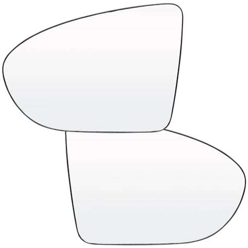 Miroir vitre rétroviseur Qashqai J10 Dci 2007-2014 remplacement aile porte paire