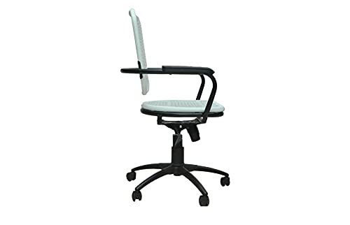 Image of Generic DR - Wire Rolling Chair(MS Steel Frame;Udhayam Broom Wire;Brewell Chair Wheel, White)