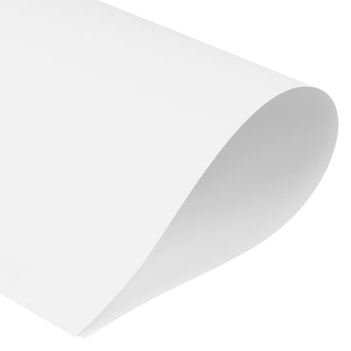 Papier de construction épais blanc KEILEOHO de 30,5 x 30,5 cm - 3