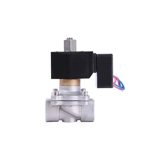 Électrovanne normalement ouverte en acier inoxydable 240V avec joint EPDM étanche - 2