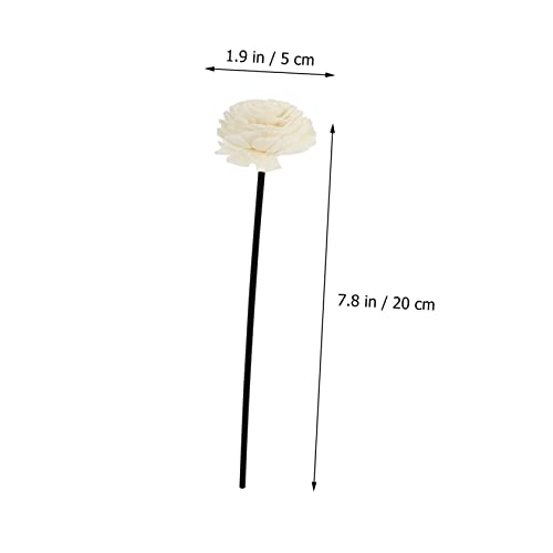 Healifty 2 piezas Palitos difusores de flores aromaterapia miniatura 7