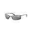 Gunmetal/Polarized Grey Mirror Gradient Silver