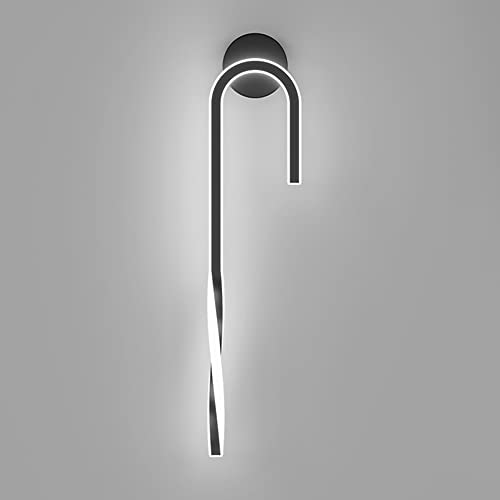 Lámpara de pared con tira de noche LED para decoración moderna de dormitorios 2