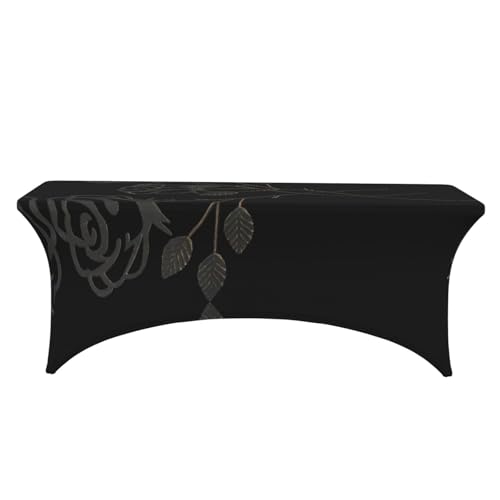 Nappe de table extensible 1.8m lavable pour banquet et mariage - 3