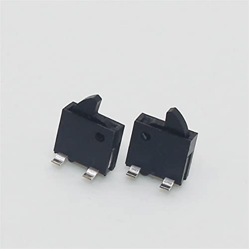 Commutateurs industriels 10pcs 4 broches mini interrupteur à glissière micro bascule noir colonne 12V