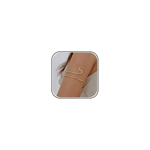 Image of Long tiantian Gold Arm Cuff Upper Arm Armband Greek Goddess Costume Jewelry
