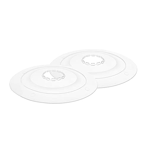 Perfeclan 2 Piezas Bicicleta Rueda radios Protector Cassette Bicicleta Rueda Libre protección 164mm Cadena Ruedas Cubiertas Bicicleta Accesorios