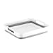 madesmart Collapsible Wash Basin, Foldable Sink Basin for Washing Dishes, Bowls, Cutlery & Produce, Space-Saving Pop-Up Design with Easy-Grip Handles, Portable Kitchen & Camping Basin, White