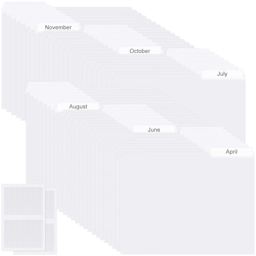 Dossier en plastique blanc pour ranger vos documents de taille lettre sans les corner