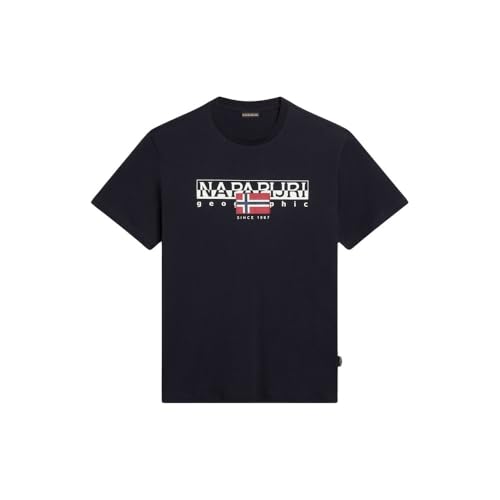 Napapijri 88857 Camicia da Donna, Nero, M Uomo