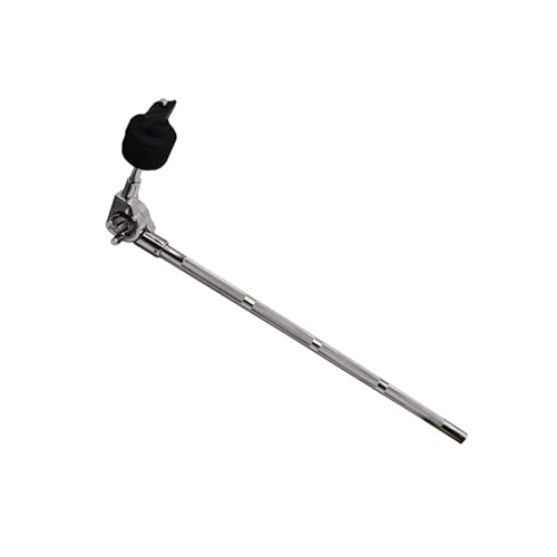 Soporte de brazo para platillo metálico ajustable, extensión larga para brazo de platillo, soporte de montaje para accesorios de batería miniatura 1