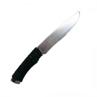 Playwell Martial Arts Blunt Roped Metal Training Knife (Knive) - NO14