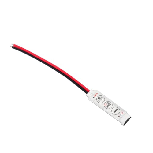 Image of Pack of 2 3 Keys Led Mini RGB Amplifier Controller for Single 5050 3528 RGB Led Light Strip