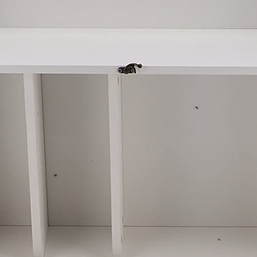 Station de travail rabattable Cocoarm bureau mural pliable avec étagère - 6