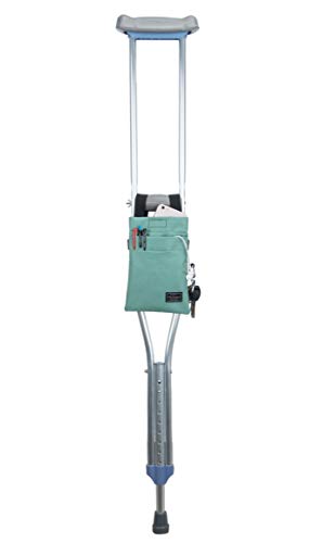 Crutch Bag Universal Crutches Accessory Crutch Carryon Pouch (Green1)