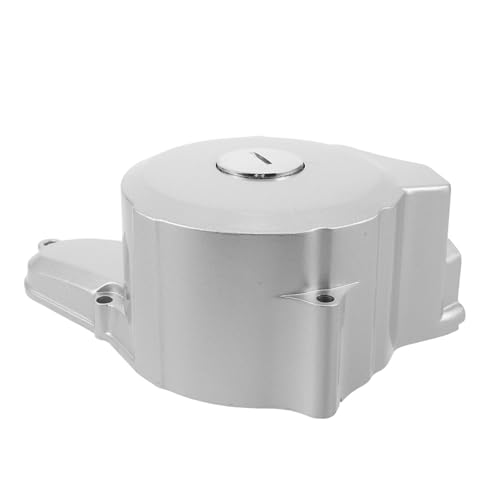 Couvercle de stator moto 90cc-110cc en alliage d'aluminium argenté pour usage hors-piste