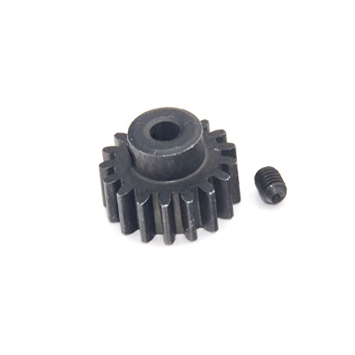 Image of KingVal Replacement 17T Motor Pinion Gear 3.175mm Hole RC Parts Compatible with WLtoys 1 /12 12428 12427 12423 12628 RC Car