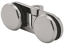 CRL HYDH180BN Brushed Nickel Hydroslide Bi-Fold Glass-to-Glass Hinge