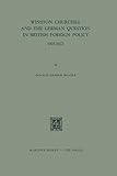 polo dsg metano  Winston Churchill and the German Question in British Foreign Policy 1918-1922