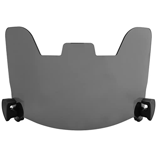 Black Football Visor, Football Helmet Visor for Adults&Youth with Clips, Easy Install Visor for...