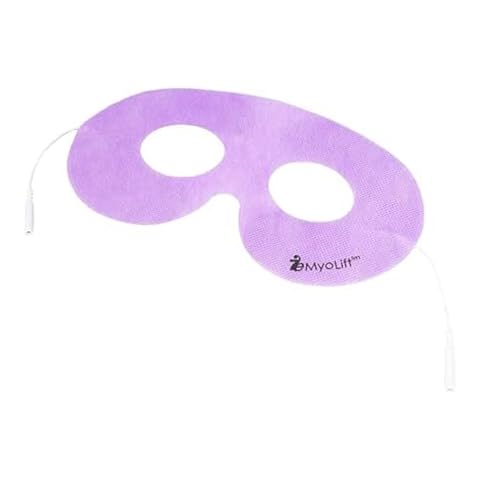 myolift 7E Wellness Conductive Eye Facial Mask Microcurrent Machine - Skin Care Tools for Microcurrent Facial Device - Instant Face Lift, Anti Aging, and Skin Tightening - Up to 10-12 Uses Cover