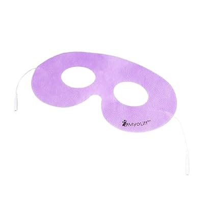 myolift 7E Wellness Conductive Eye Facial Mask Microcurrent Machine - Skin Care Tools for Microcurrent Facial Device - Instant Face Lift, Anti Aging, and Skin Tightening - Up to 10-12 Uses