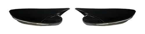 Coque rétroviseur Qashqai et X-Trail noir brillant coques de protection latérales 2015-2019