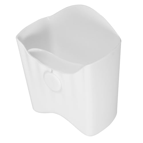 GRIRIW Chip Cup Reusable French Fry Holder Reusable Salad Cups Fries Container Food Serving Cup Snacks Serving Cup Snack Container French Fries Holder Take Out Food Cups White Pp