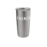 French - Paris Marseille Lyon Toulouse Nice Montpellier Stainless Steel Insulated Tumbler