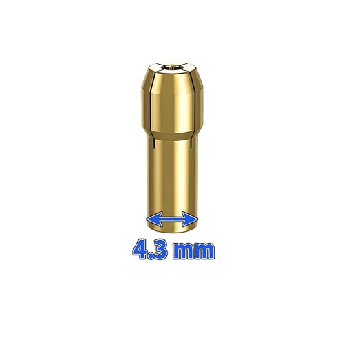 Mandrins à pince 4,3 mm anti-vibration pour perçage stable - 2