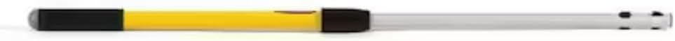 for Rubbermaid Commercial Fgq74500yl00 20" to 40" Push in Extension Handle, Yellow,