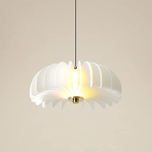 Restaurante Luces colgantes Araña LED Calabaza Linterna Dormitorio retro Lámpara colgante de acrílico moderna Arte Salón Comedor Restaurante Decoración del hogar Lámpara Iluminación interior Cover